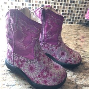 Infant roper cowgirl boots